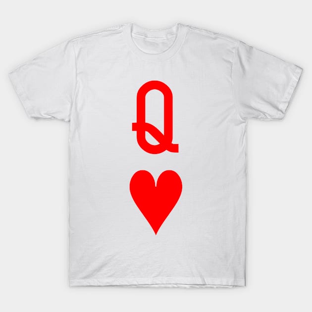 Queen of Hearts T-Shirt by songolas